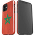 Morocco Flag Distressed iPhone 12 Impact Case